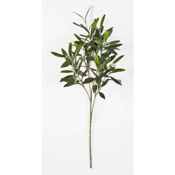 Artificial Olive spray KONSTANTINOS, green, 20"/50cm