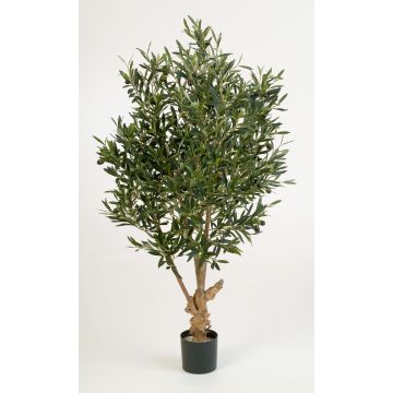 Fake Olive tree ALEXANDROS, real stem, with fruits, green, 4ft/120cm Fake Olive tree ALEXANDROS, real stem, with fruits, green, 4ft/120cm