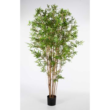 Fake Bamboo KANAYO, natural stems, green, 3ft/90cm