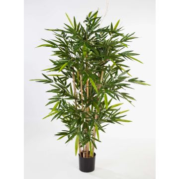 Fake Bamboo TARIK, natural stems, green, 7ft/210cm