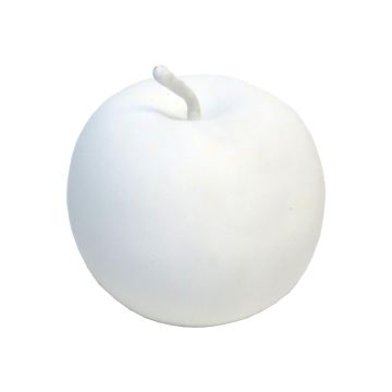Decorative Apple CHENYUN, white matt, 3.1"/8cm Decorative Apple CHENYUN, white matt, 3.1"/8cm