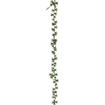 Decorative larch garland NANZIA, green, 6ft/180cm Decorative larch garland NANZIA, green, 6ft/180cm