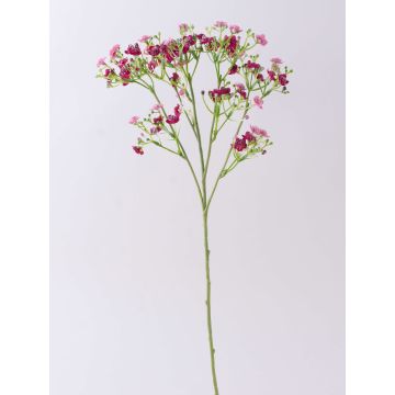 Artificial gypsophila CECILIA, fuchsia, 18"/45cm, Ø0.4"/1cm
