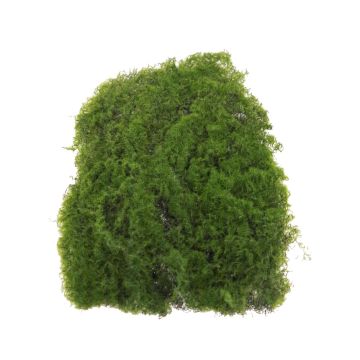 Artificial Icelandic moss mat ENKAI, green, 9"x6"/22x15cm