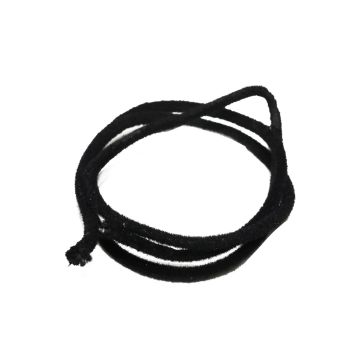 Decorative liana LINJIE with moss, black, 6ft/180cm