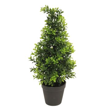 Artificial boxwood pyramid TOM, in pot, 18"/45cm Artificial boxwood pyramid TOM, in pot, 18"/45cm
