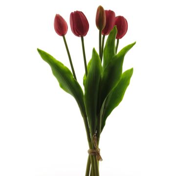 Artificial tulip LIBIA, fuchsia, 14"/35cm Artificial tulip LIBIA, fuchsia, 14"/35cm