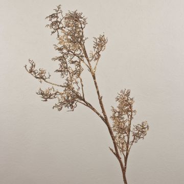 Artificial tea tree branch JARVAN, glitter, copper, 4ft/110cm Artificial tea tree branch JARVAN, glitter, copper, 4ft/110cm