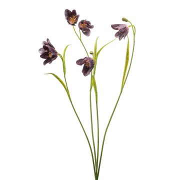Artificial branch Fritillary PITARA, dark violet-pink, 20"/50cm Artificial branch Fritillary PITARA, dark violet-pink, 20"/50cm