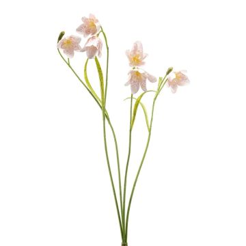 Artificial branch Fritillary PITARA, pink-white, 20"/50cm Artificial branch Fritillary PITARA, pink-white, 20"/50cm