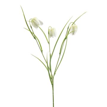 Artificial branch Fritillary REMARA, white-green, 22"/55cm Artificial branch Fritillary REMARA, white-green, 22"/55cm