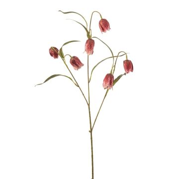 Textile flower Fritillary TIMANO, red-pink, 24"/60cm Textile flower Fritillary TIMANO, red-pink, 24"/60cm