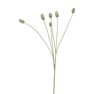Artificial thistle branch SUANYI, green, 26"/65cm Artificial thistle branch SUANYI, green, 26"/65cm