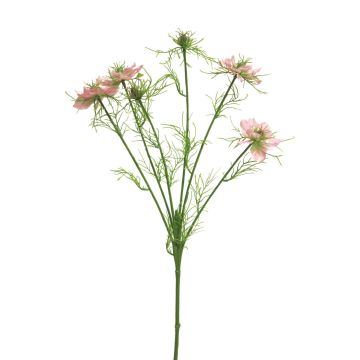 Artificial black cumin branch TIANKE, pink, 26"/65cm