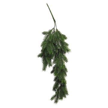 Decorative hanging fir FEILAN, green, 26"/65cm