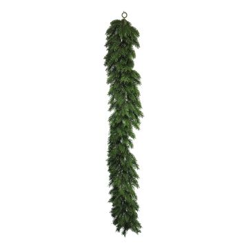 Decorative dense fir garland FEILAN, green, 4ft/110cm
