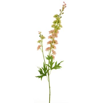 Artificial delphinium JINYUAN, pink-green, 33"/85cm