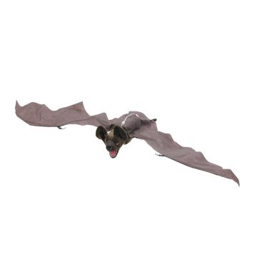 Halloween decoration: VAMPY vampire bat with eerie laugh / motion function, LEDs, 35"/90cm