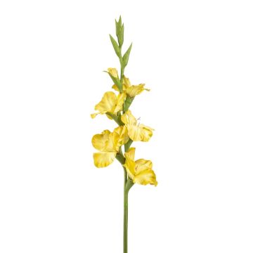 Artificial Gladiolus KIVANA, yellow, 90cm