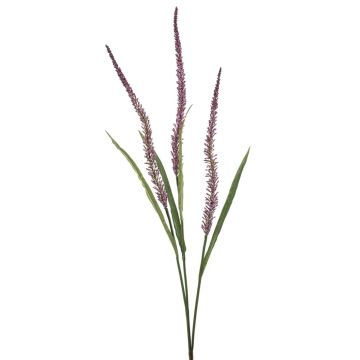 Artificial branch fountain grass FJORA with Rispen, violet, 4ft/115cm Artificial branch fountain grass FJORA with Rispen, violet, 4ft/115cm