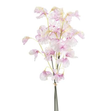 Decorative bouquet Lathyrus Bund KIDO, pink-white, 50cm