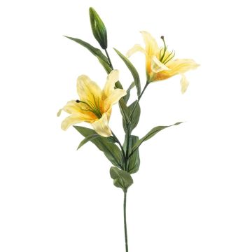 Decorative branch Tiger lily RAISA, yellow, 33"/85cm, Ø6.7"-7.1"/17-18cm Decorative branch Tiger lily RAISA, yellow, 33"/85cm, Ø6.7"-7.1"/17-18cm
