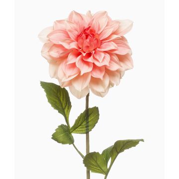 Artificial dahlia REFOLG, peach, 70cm