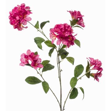 Artificial rhododendron branch MALISSA, fuchsia, 4ft/120cm