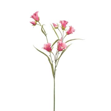 Artificial branch Bellflower EMMELY, dark pink, 26"/65cm