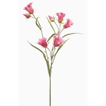 Artificial branch Bellflower EMMELY, dark pink, 26"/65cm