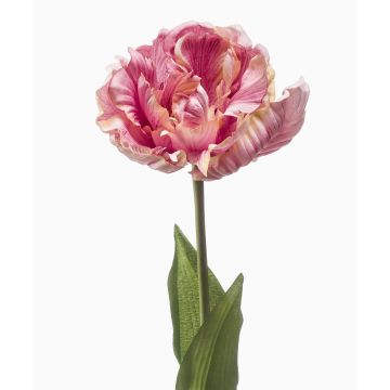 Artificial parrot tulip LIOMARA, light purple, 26"/65cm