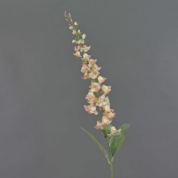 Artificial flower: bellflower NEVLAR, peach-pink, 95 cm, Ø 10 cm