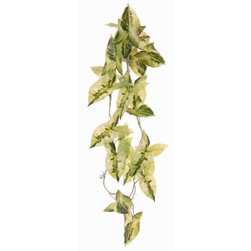 Syngonium LENFYN artificial plant, on a stake, hanging, green, 35"/90cm Syngonium LENFYN artificial plant, on a stake, hanging, green, 35"/90cm