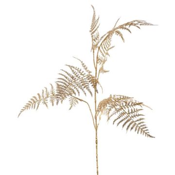 Decorative Asparagus plumosus branch GIONA, gold, 33"/85cm Decorative Asparagus plumosus branch GIONA, gold, 33"/85cm