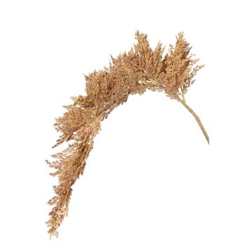 Artificial sorghum branch BOTTO with ears, beige-red, 37"/95cm Artificial sorghum branch BOTTO with ears, beige-red, 37"/95cm