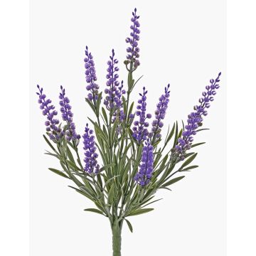 Artificial lavender flower LUSIE, on a stem, crossdoor, purple, 14"/35cm Artificial lavender flower LUSIE, on a stem, crossdoor, purple, 14"/35cm