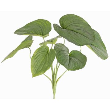 Artificial hosta RAIATEA on a stake, green, 26"/65cm