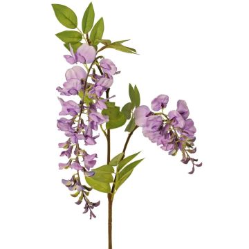 Artificial wisteria branch NEZUMI with flowers, purple, 3ft/105cm Artificial wisteria branch NEZUMI with flowers, purple, 3ft/105cm
