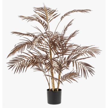 Artificial palm Areca PARADISA, metallic bronze, 3ft/105cm