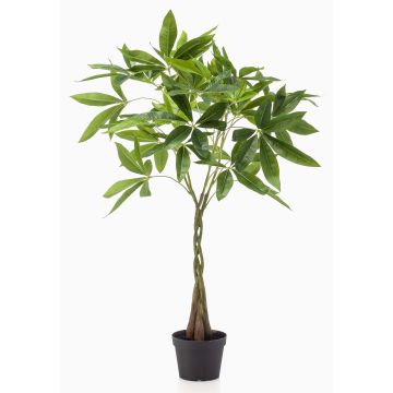 Decorative tree Pachira ALEC, artificial stems, 3ft/90cm