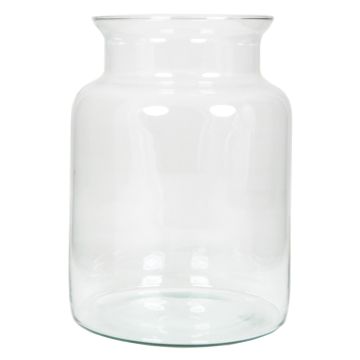 KARIN OCEAN glass vase, clear, 25cm, Ø19cm KARIN OCEAN glass vase, clear, 25cm, Ø19cm