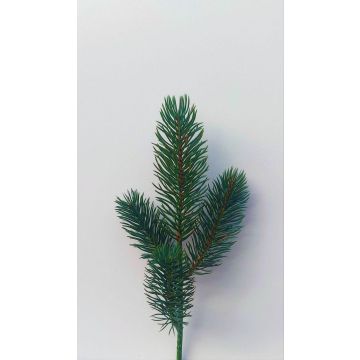 Artificial fir branch ALOSANA, green, 10"/25cm Artificial fir branch ALOSANA, green, 10"/25cm
