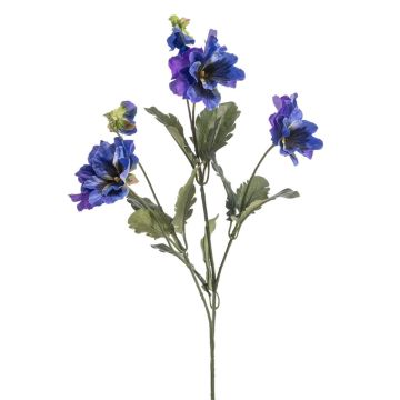 Artificial branch pansy SKAILA, blue-purple, 22"/55cm Artificial branch pansy SKAILA, blue-purple, 22"/55cm