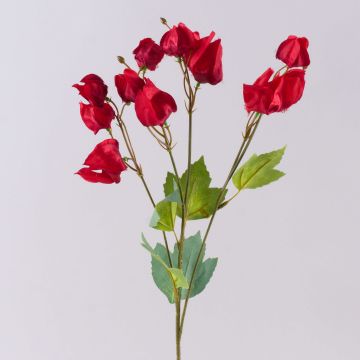 Artificial branch of physalis SEVERINA with fruits, red, 24"/60cm Artificial branch of physalis SEVERINA with fruits, red, 24"/60cm