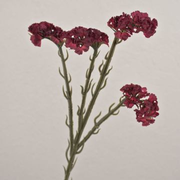 AYISHA artificial beach lavender, dried-look, dark red, 65cm, 3.5x6cm