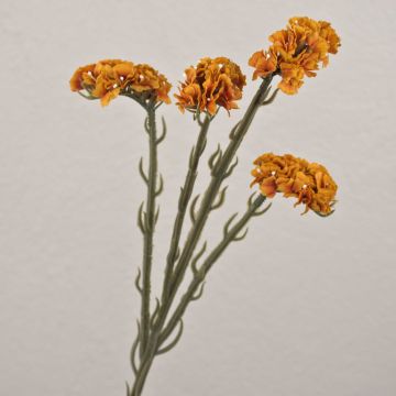 AYISHA artificial beach lavender, dried look, orange, 65cm, 3.5x6cm