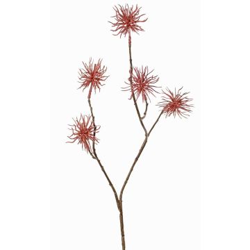 Artificial witch hazel branch NUMBAT with flowers, dusky pink, 28"/70cm, Ø2.4"/6cm Artificial witch hazel branch NUMBAT with flowers, dusky pink, 28"/70cm, Ø2.4"/6cm
