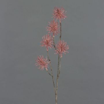NUMBAT artificial witch hazel branch with flowers, dusky pink, 70cm, Ø6cm