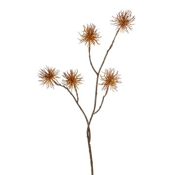 NUMBAT artificial witch hazel branch with flowers, orange, 70cm, Ø6cm