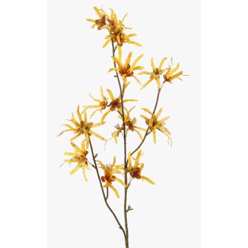 Artificial witch hazel branch ORAFA with flowers, ochre yellow, 31"/80cm, Ø1.6"-3.1"/4-8cm Artificial witch hazel branch ORAFA with flowers, ochre yellow, 31"/80cm, Ø1.6"-3.1"/4-8cm
